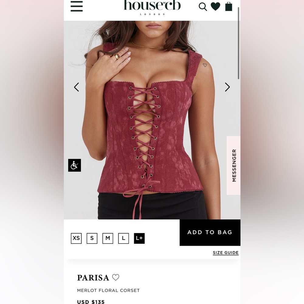House of CB Parisa Corset